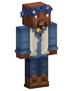 Blue Jacket Explorer Minecraft skin