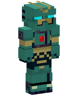 Skin Minecraft Wasp TFA - Cybertronian colors - Earth alt mode