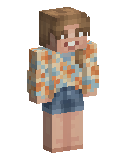 Floral Shirt Girl skin de Minecraft