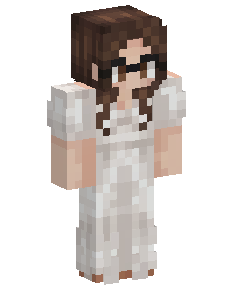 White Uniform Girl Minecraft skin
