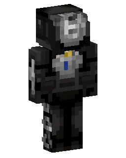 Dark Armored Robot Knight 的 Minecraft 皮肤