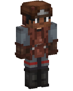 Brown Jacket Mechanic Minecraft 스킨
