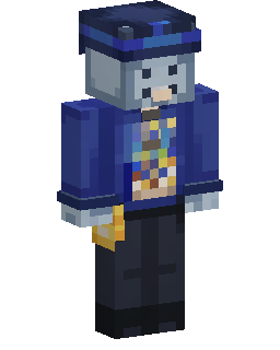 Скин Minecraft Blue Uniform Officer