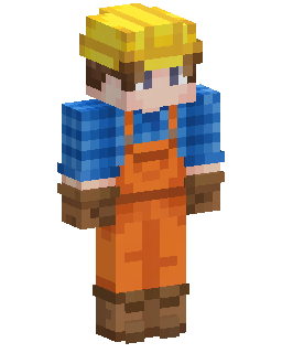 Construction Worker Minecraft skin