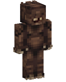 Brown Bear Minecraft 스킨