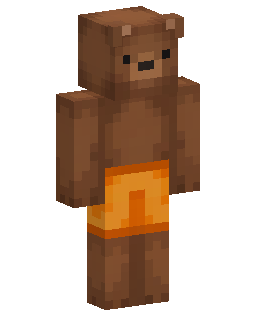 Brown Bear Minecraft 스킨