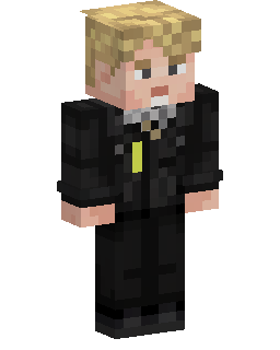 Blond Suit Boy のMinecraftスキン