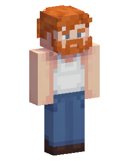 Skin Minecraft Orange Haired Boy
