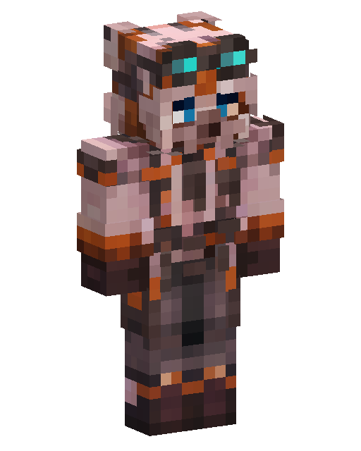 Goggled Steampunk Mech Pilot Minecraft skin