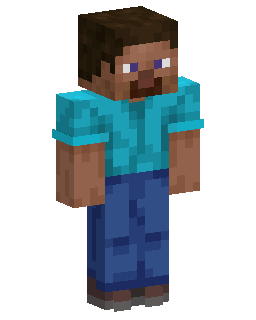 Classic Movie Steve Minecraft-Skin