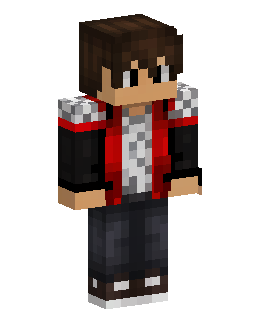 Red Jacket Boy Minecraft skin