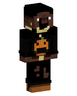 Black Hoodie Gamer Minecraft skin