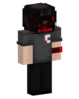 Bloodstained Hoodie Gamer のMinecraftスキン