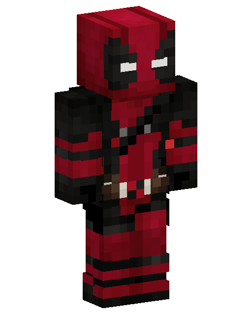 Deadpool Minecraft 皮肤