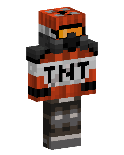 TNT Man Bomber Minecraft skin