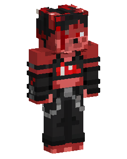 Red Black Warrior のMinecraftスキン
