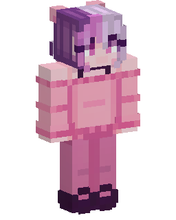 Pink Armored Girl Minecraft 스킨