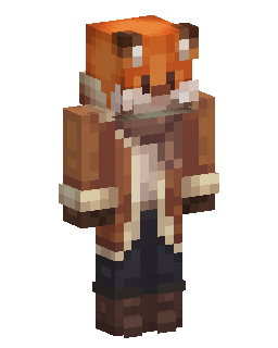 Orange Fox Adventurer 的 Minecraft 皮肤