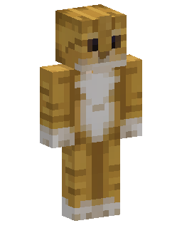 Golden Tiger Minecraft skini
