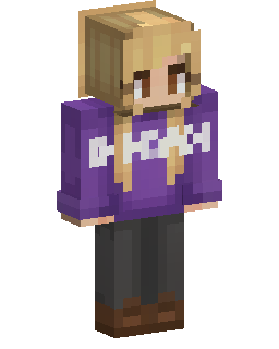 Purple Hoodie Boy skin de Minecraft