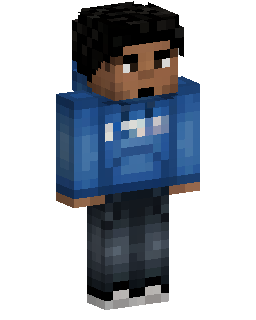 Blue Jacket Boy Minecraft skini