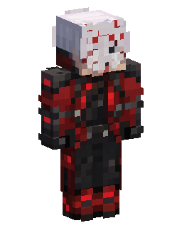 Crimson Horror Mask Warrior Minecraft skin