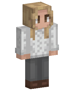 Blonde Schoolgirl Minecraft skin