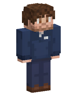 Skin Minecraft Blue Jacket Boy