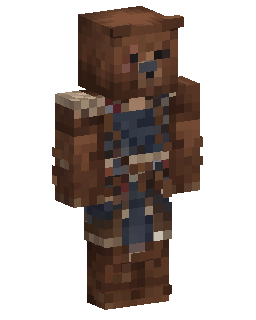 Bear WarriorのMinecraftスキン