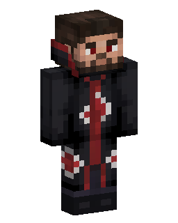 Skin Minecraft Black Cloak Ninja