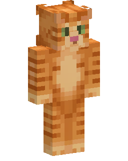 Orange Tabby Cat Minecraft skin