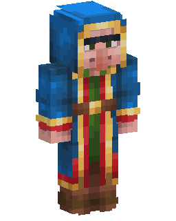 Hooded Wandering Trader Minecraft-Skin