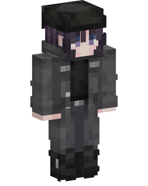 Dark Hooded Boy Minecraft 皮肤