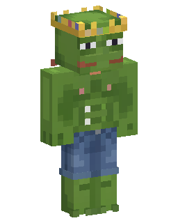 Skin Minecraft Frog King