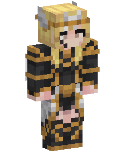 Golden Armored Warrior 的 Minecraft 皮肤
