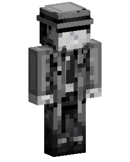Black Suit Gentleman Minecraft-Skin