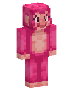Pink Fantasy Creature Minecraft skin