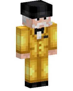 Gold Suit Man Minecraft 스킨