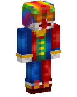 Clown with sunglasses Minecraft skini