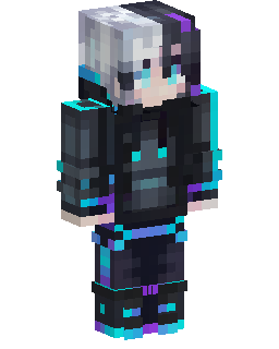 Скін Minecraft Cyberpunk Armored Soldier