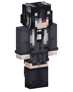 Dark Haired Hoodie Boy Minecraft skin