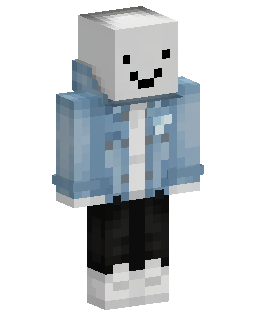 Snowman In Blue Jacket Minecraft 스킨