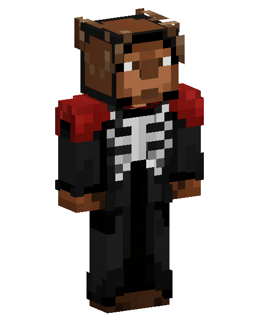 Black Suit Spider Hero Minecraft 皮肤