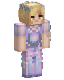 Pastel Lavender Girl Minecraft skin