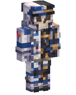Blue Space Soldier のMinecraftスキン