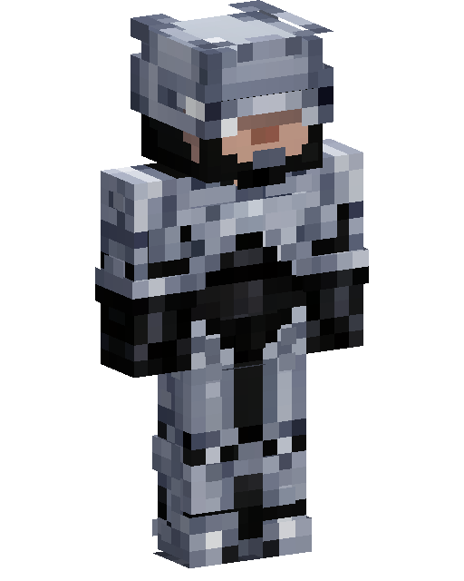 Silver Armored Soldier 마인크래프트 스킨