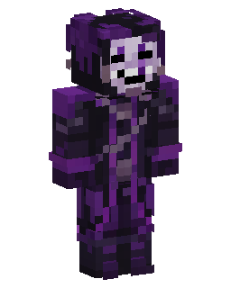 Purple Masked Villain Minecraft skin
