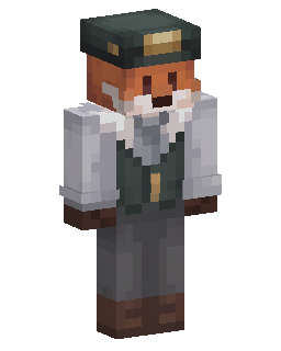 Fox Hat Waistcoat Gent 的 Minecraft 皮肤