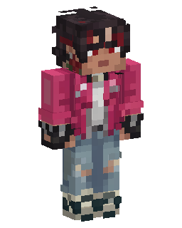 Скин Minecraft Pink Jacket Girl