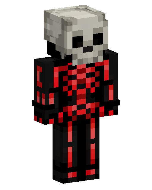 Dark Purple Ember Warrior — Minecraft Skin Download